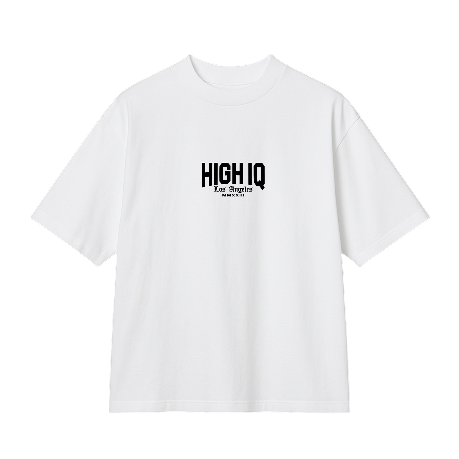 High IQ LA White T-Shirt